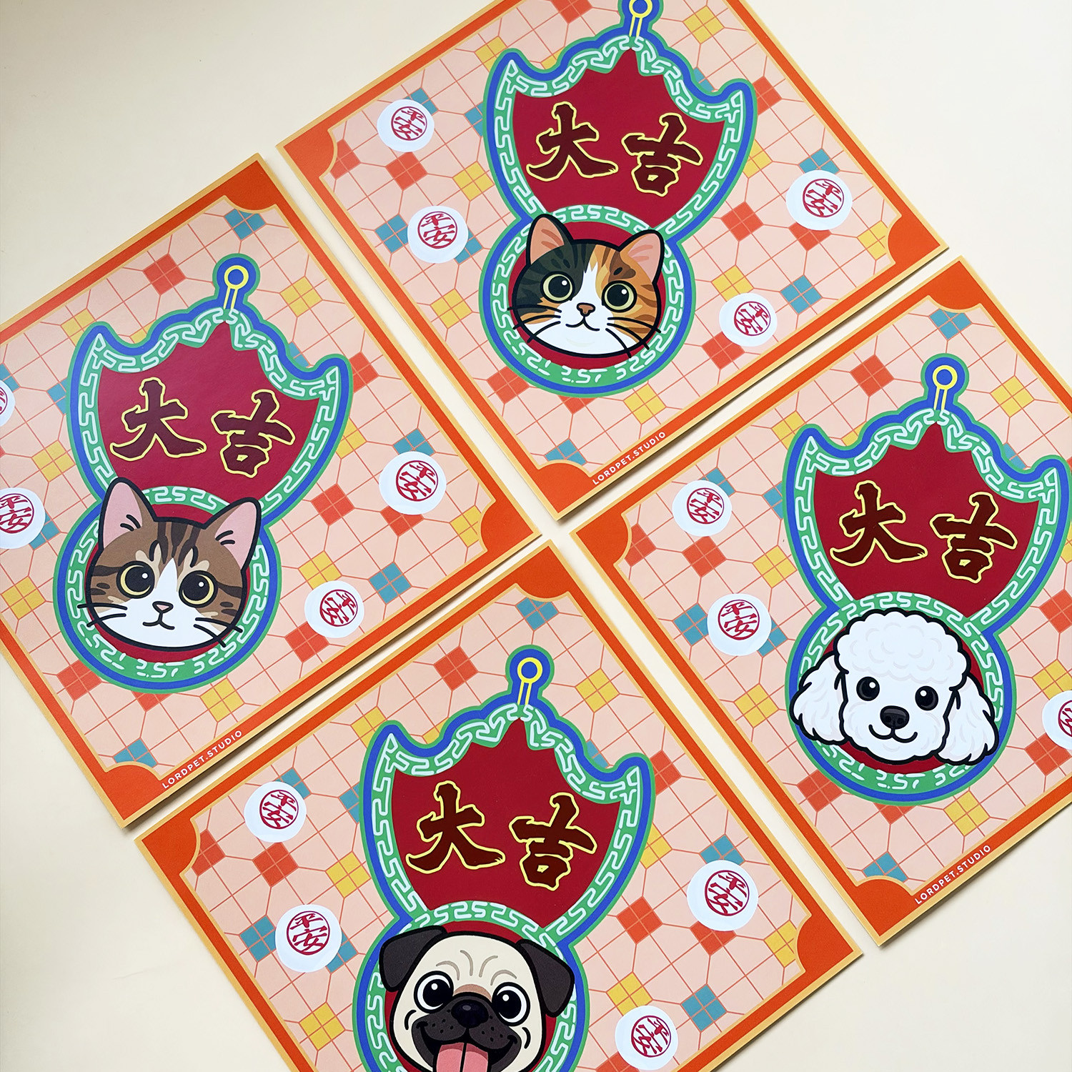 Hong Kong Pawn Shop Style Square Fai Chun