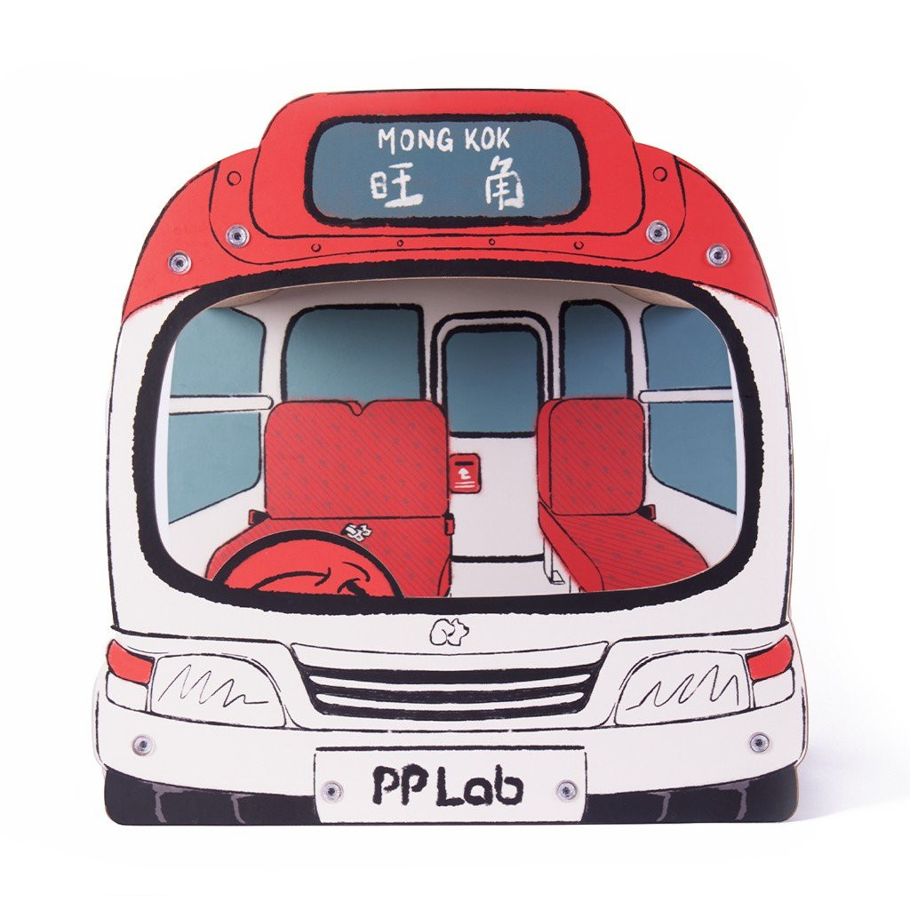 Hong Kong Mini Bus Cat Scratcher