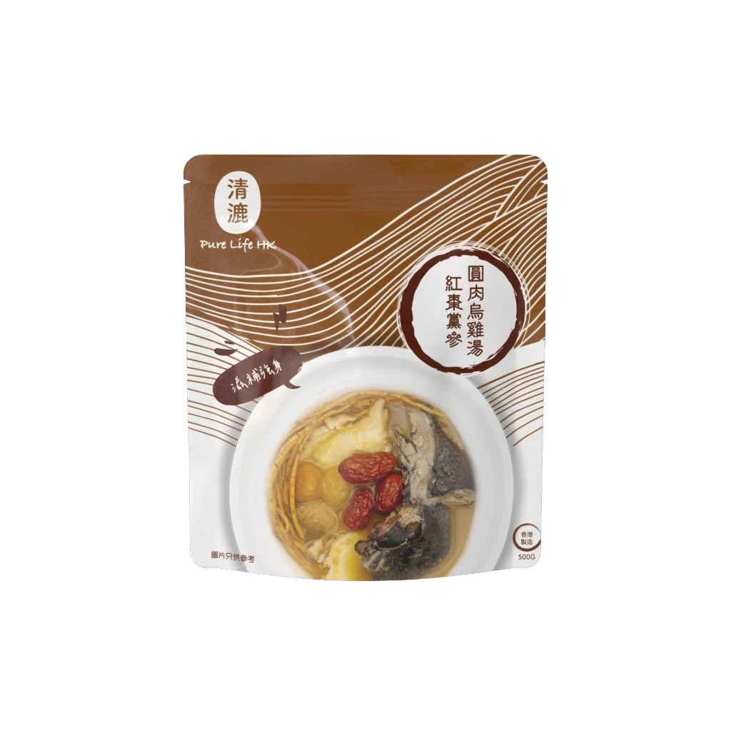 Red Date, Codonopsis, Longan, and Black Chicken Soup